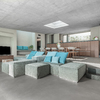 Living Room, Dining Room and Kitchen
